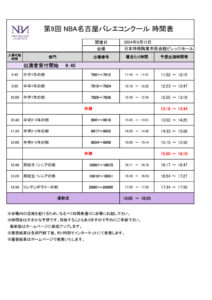 名古屋時間表2日目1のサムネイル