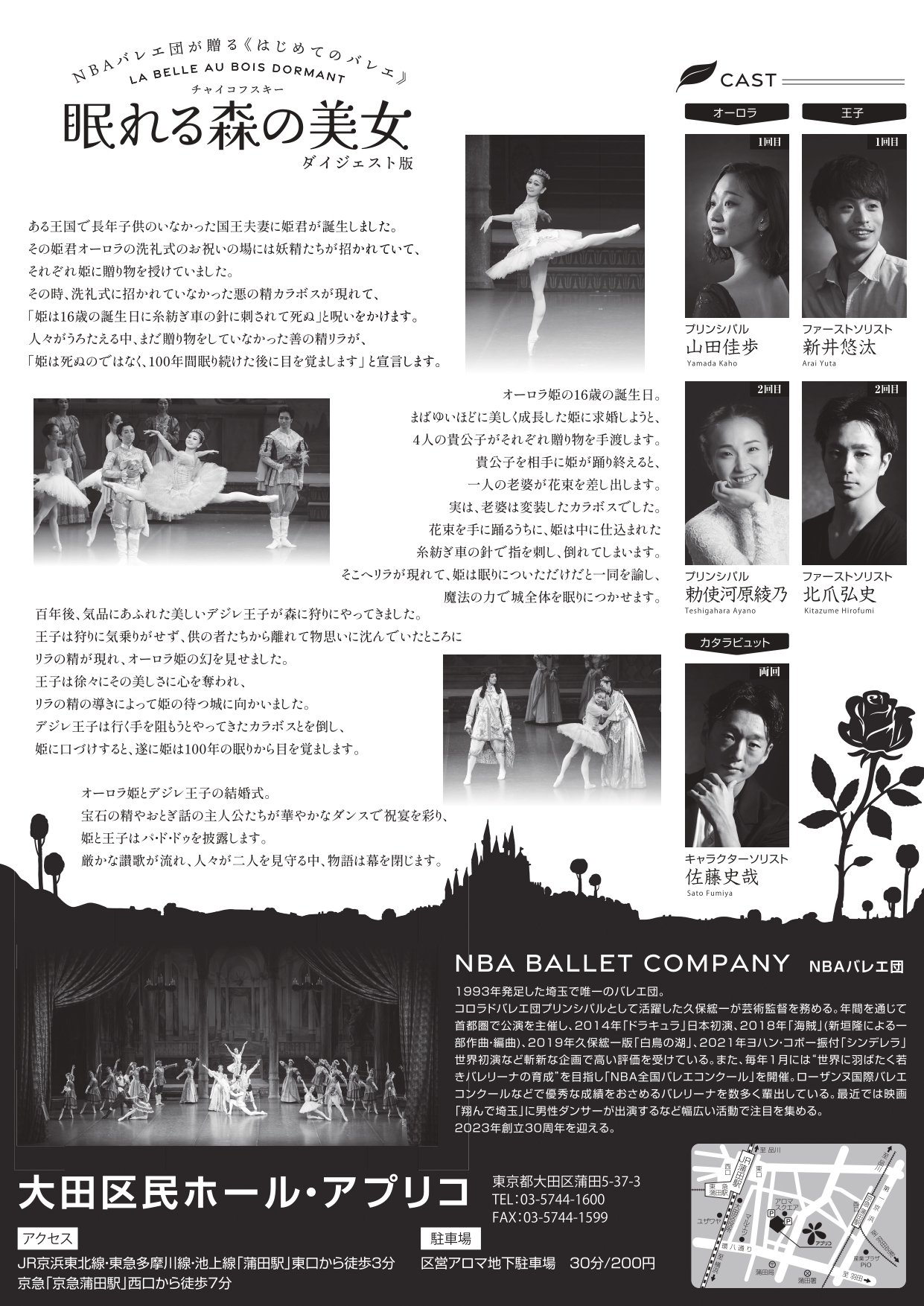 NBAバレエ団公演 眠れる森の美女ダイジェスト版